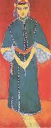 Henri Matisse Zorah Standing (mk35) oil painting reproduction